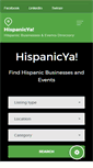 Mobile Screenshot of hispanicya.com
