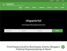 Tablet Screenshot of hispanicya.com